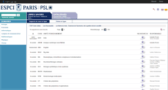 Desktop Screenshot of cours.espci.fr