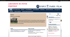 Desktop Screenshot of lco.espci.fr